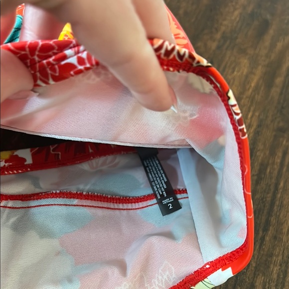 Torrid Red Floral PushUp Bikini Set - Picture 6 of 6